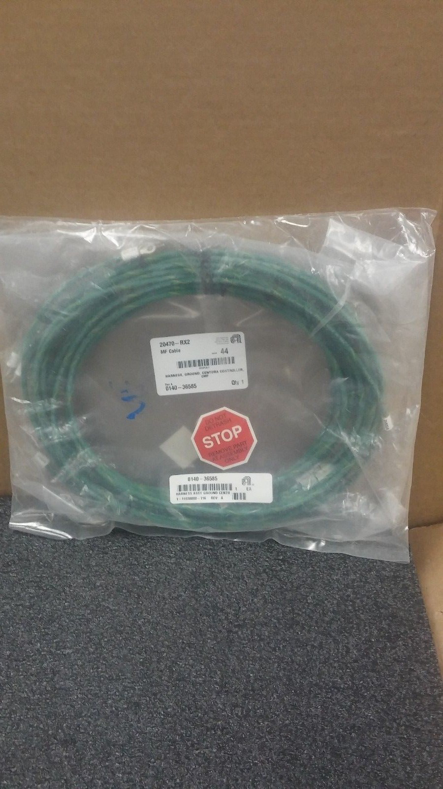 AMAT APPLIED MATERIALS 0140-36585 Centura Controller Ground Harness