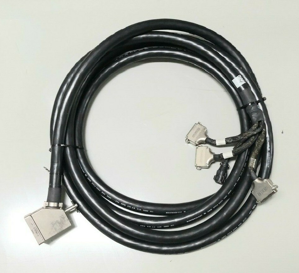 AMAT 0150-75204 EMC COMP,CABLE ASSY,CHAM UMBIL, A,B,C,D / 200MM UMBILICAL CABLE