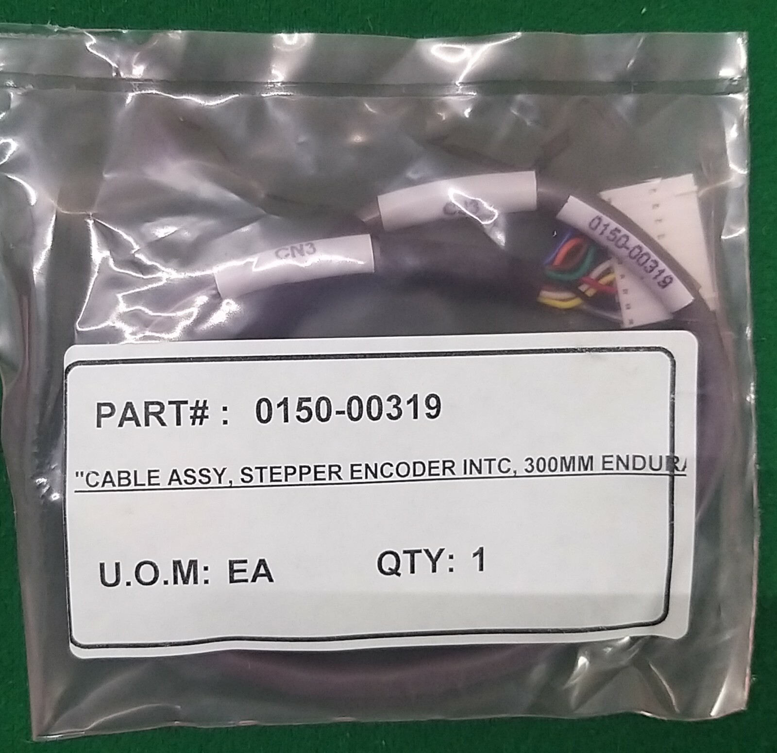 AMAT 0150-00319 CABLE ASSY, STEPPER MTR ENCODER, 300MM E,NEW