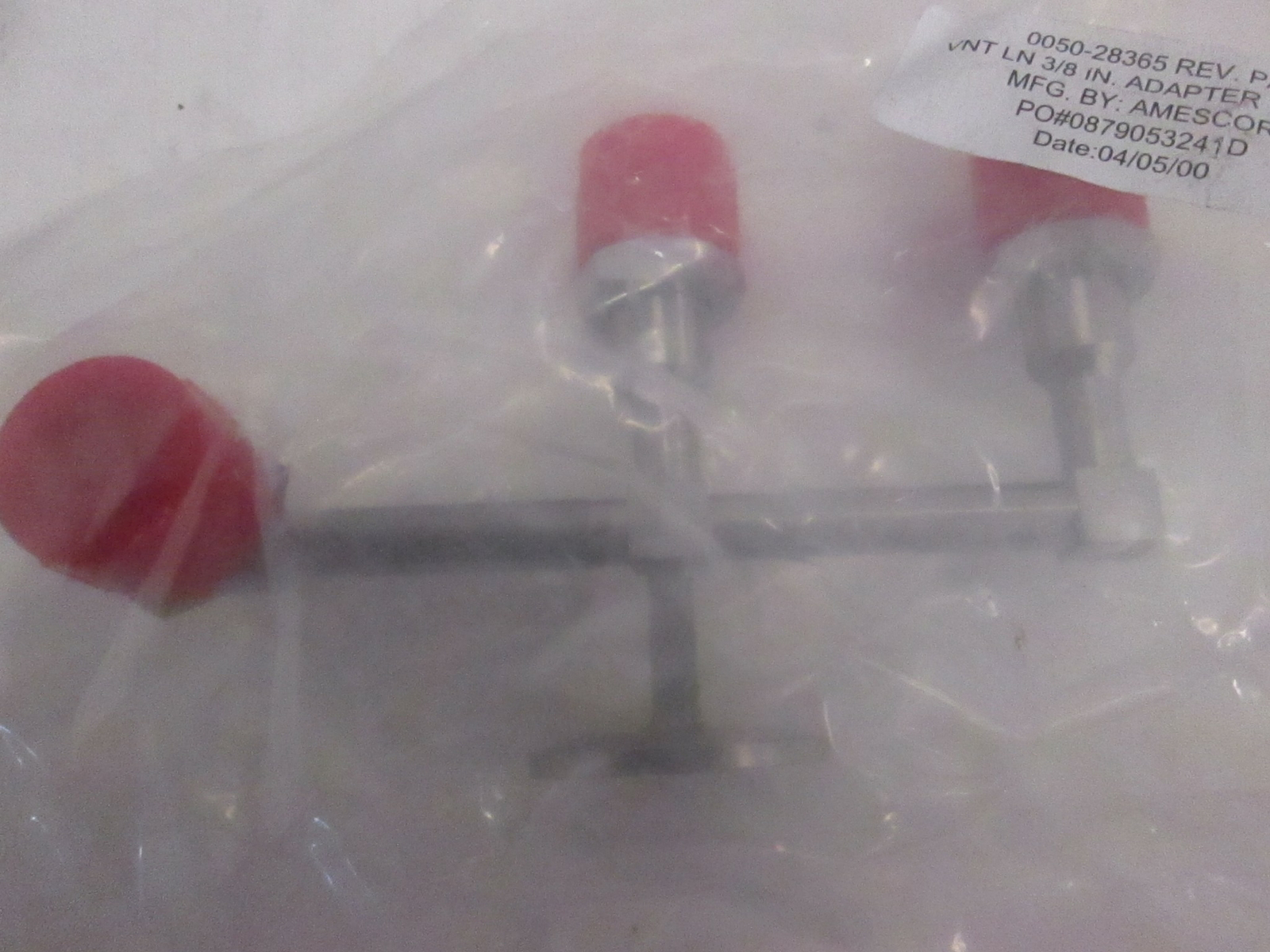 AMAT, VNT LN 3/8" Adapter WBLLB, 0050-28365, Used