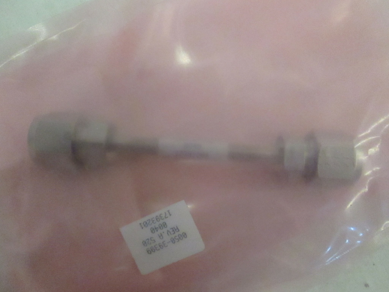 AMAT, 0050-39399, 1/4 1/4 male vcr adapter Used