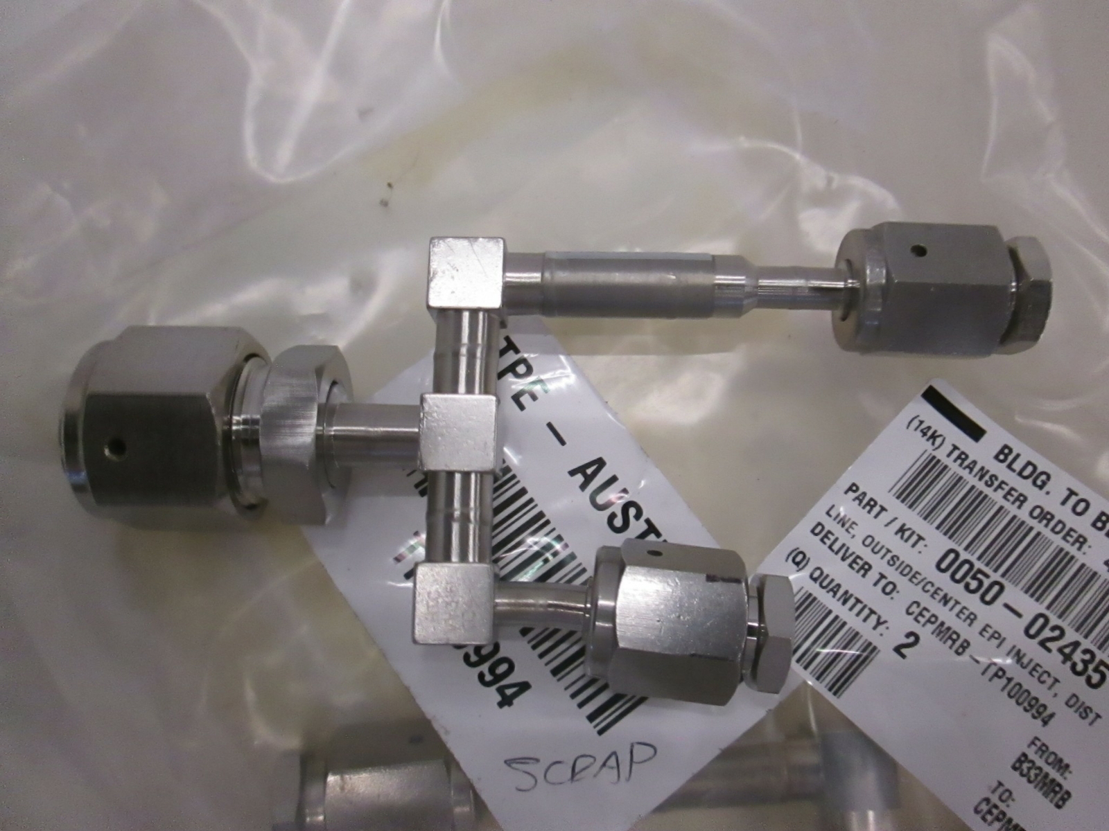 AMAT, LINE, OUTSIDE/CENTER EPI INJECT, DIST, 0050-02435, New