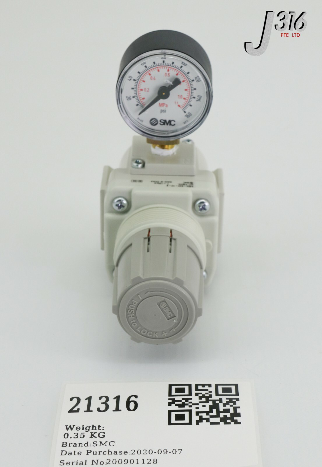 21316 LAM RESEARCH SMC REG ASSY W/O VHS30-DUS01000 772-076834-001