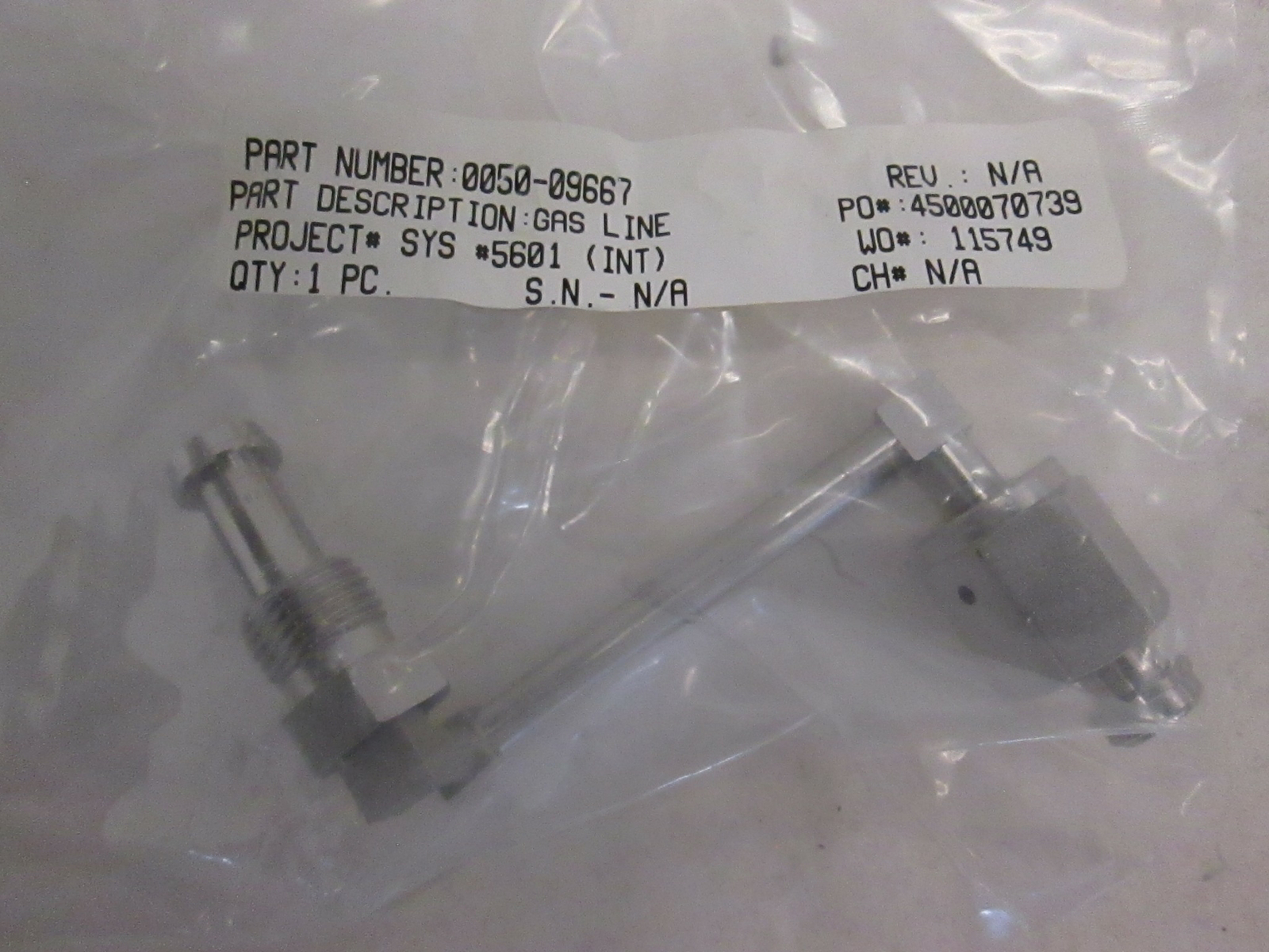 AMAT, GAS LINE, 0050-09667, New