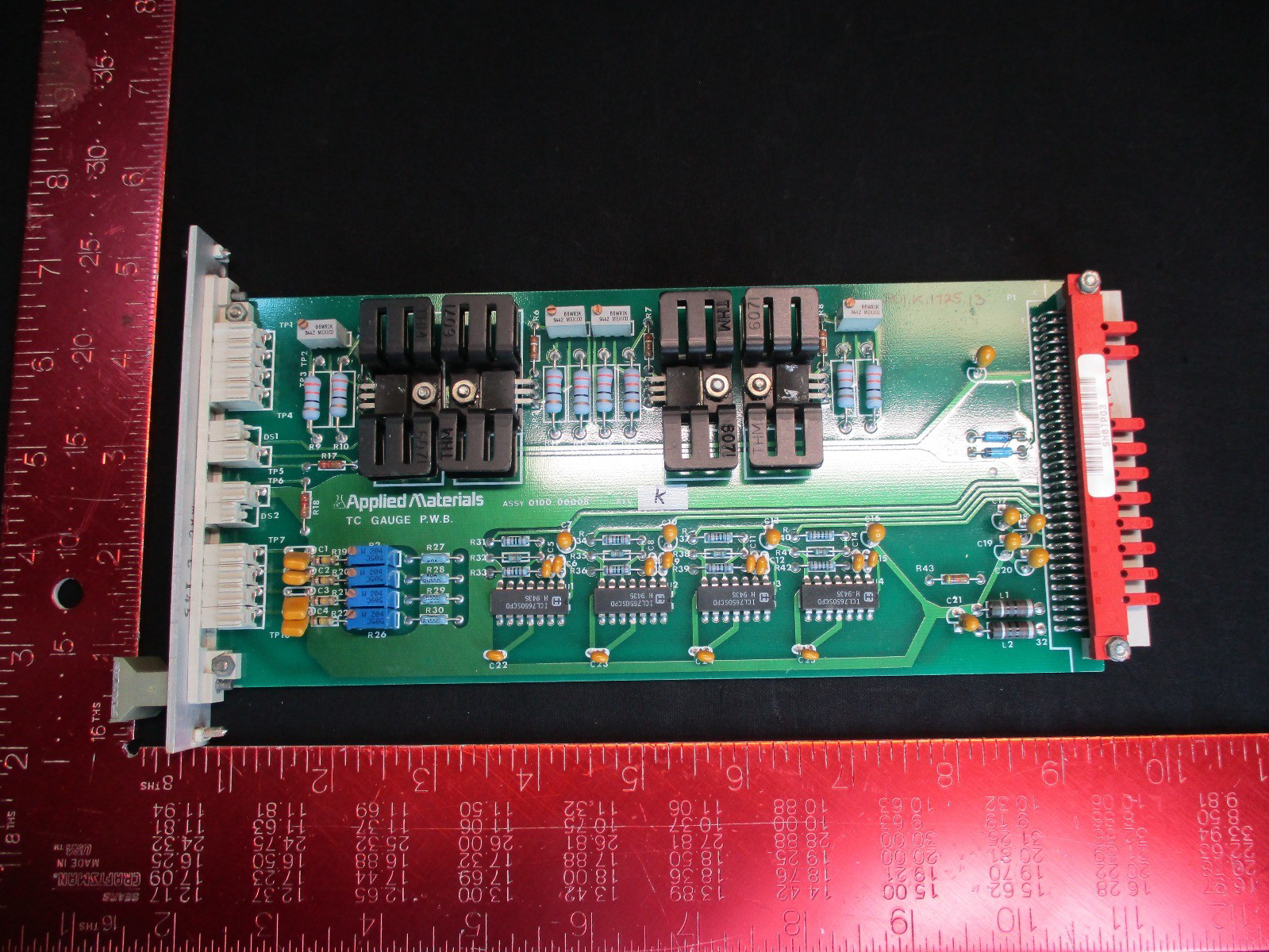 Applied Materials (AMAT) 0100-00008   PCB TC GAUGE