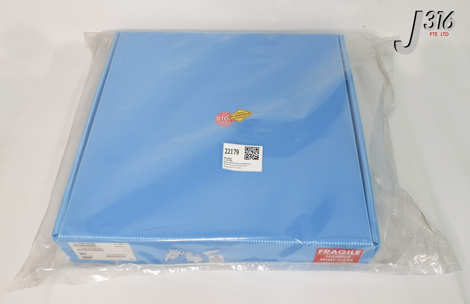 22179 APPLIED MATERIALS WALL COVER MARK IV PINNED, FP (NEW) 0200-40158