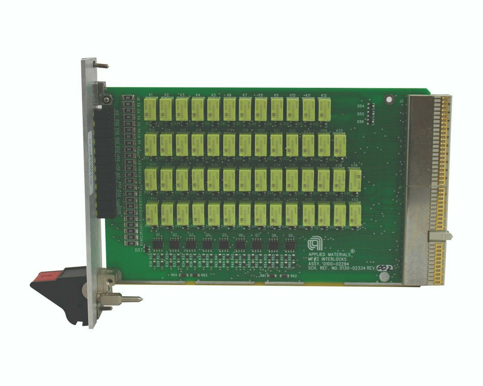 APPLIED MATERIALS AMAT PCB MF#2 INTERLOCKS ASSY BOARD, 0130-02334