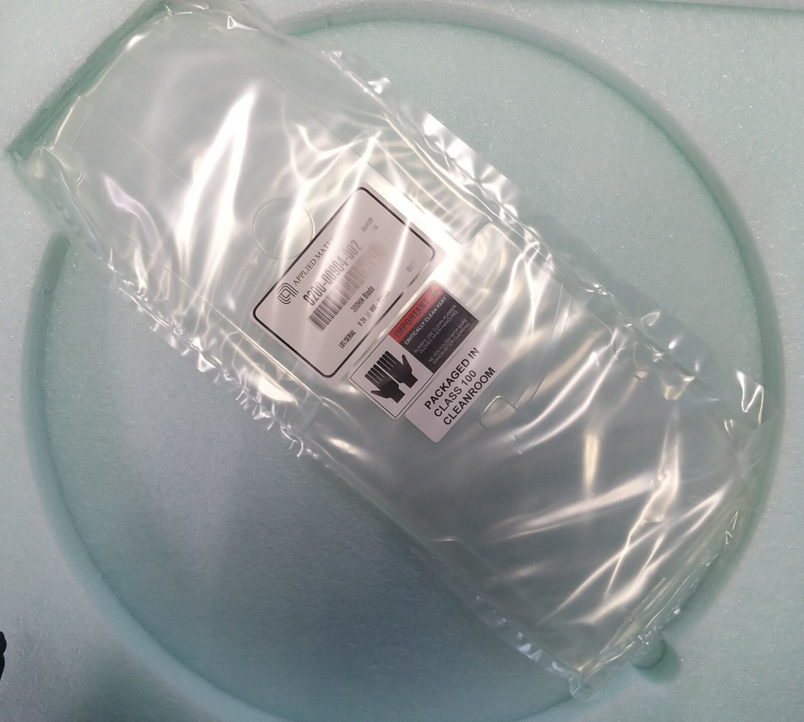 AMAT 0200-00904 BLADE, ROBOT QUARTZ, BEVELED POCKET 300M, NEW