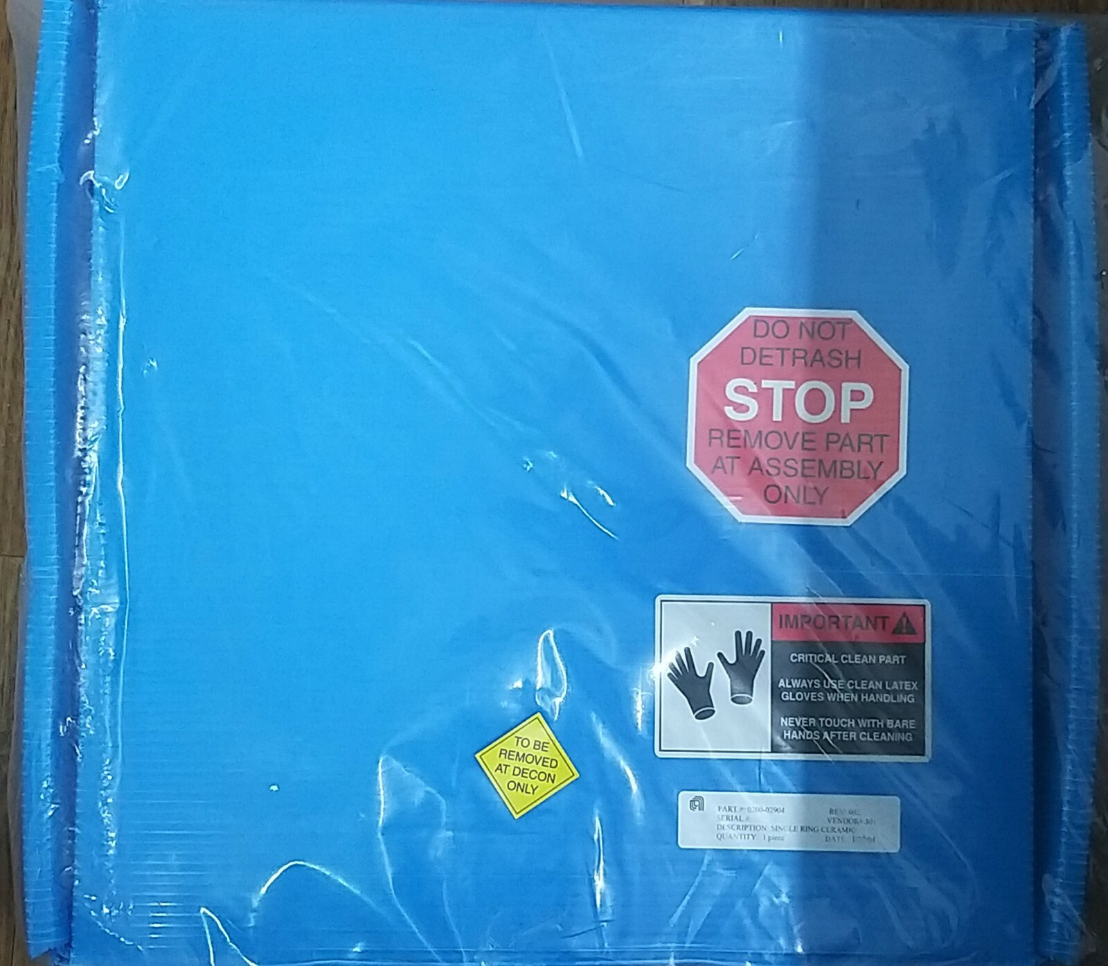 AMAT 0200-02904 SINGLE RING CERAMIC, NEW