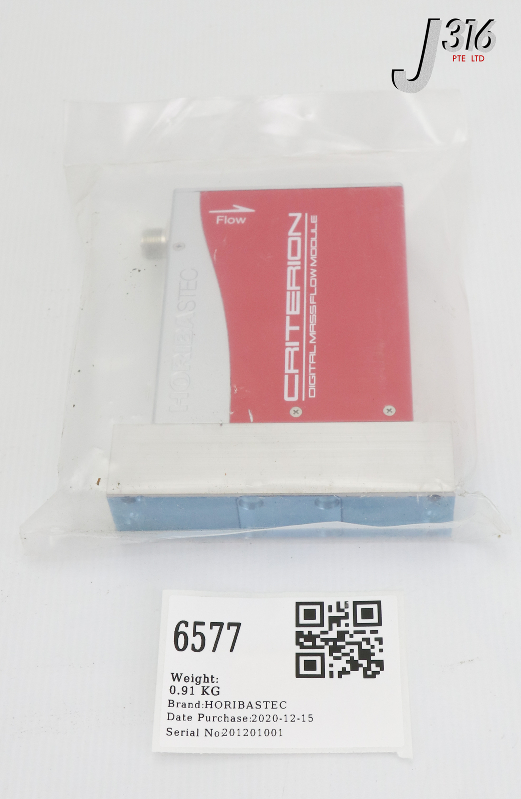 6577 HORIBA-STEC CRITERION MFC, GAS: SF6, 50SCCM, AMAT 0190-45817 (NEW) D514MG