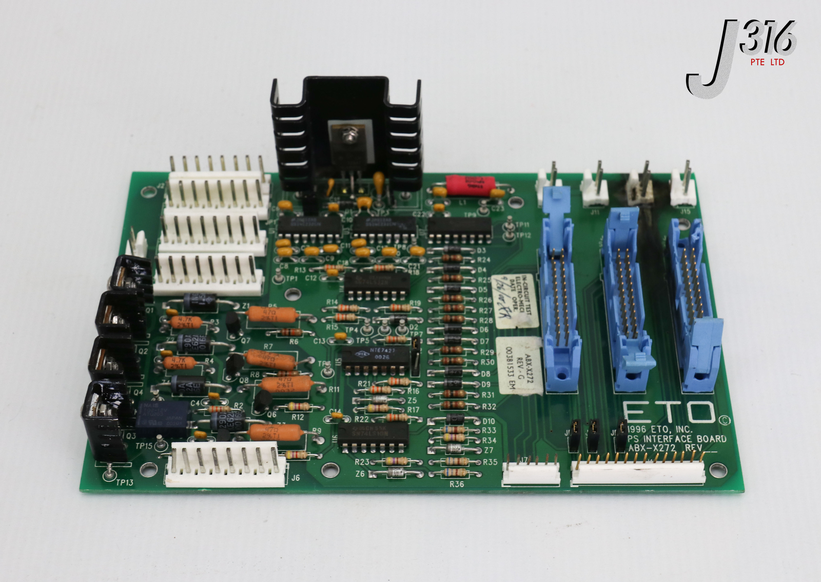 23031 ETO PCB, PS INTERFACE BOARD, AMAT 0190-18138 (PARTS) ABX-X272