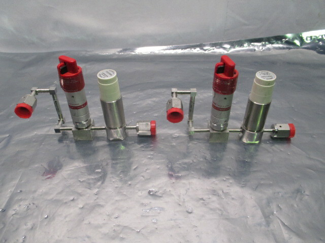 2 AMAT 0051-01713 Gas Manifold Assy w/ Fujikin and Tescom Valves, 453836