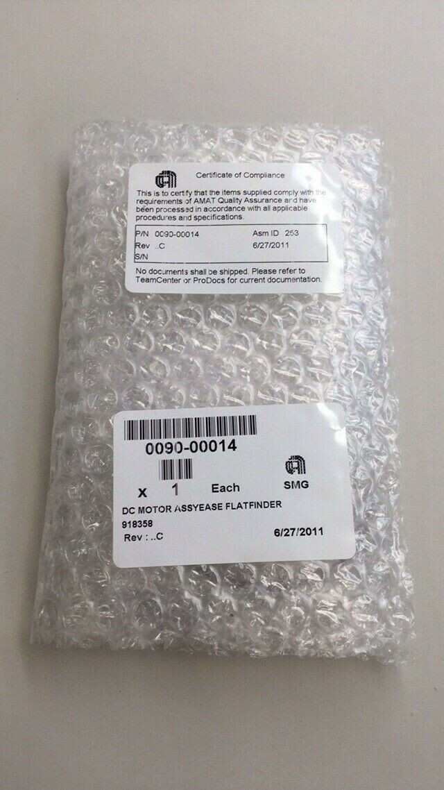 Applied Materials 0090-00014 Faulhaber DC Motor Assyease Flatfinder Rev C