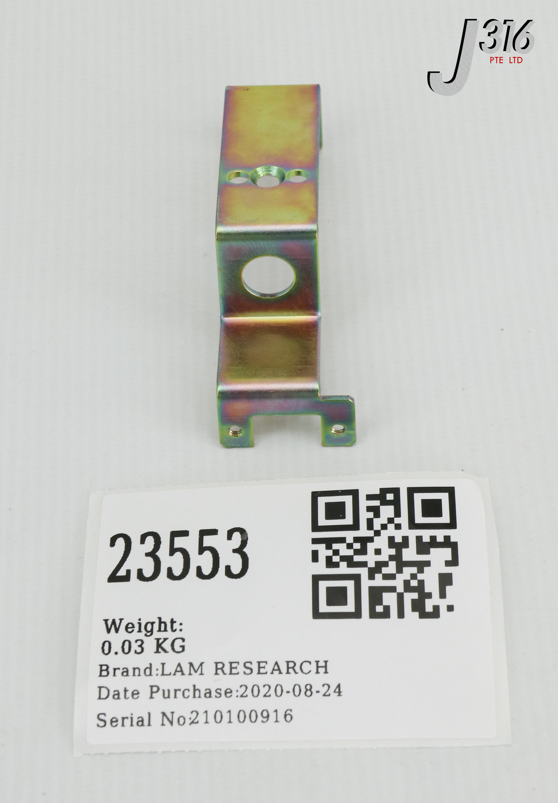 23553 LAM RESEARCH BRACKET LATCH SOLENOID RELEASE 714-012226-001