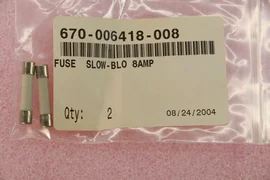 2PCS LAM RESEARCH 670-006418-008 FUSE SLOW-BLO 8AMP