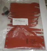 Applied Materials 1410-01129 Silicone Heater 208 Volts 121 Watts