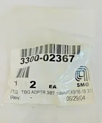 2 ea AMAT Applied Materials 3300-02367 Tube Fitting Adaptor 3/8T 1/4MNPT x 9/16 