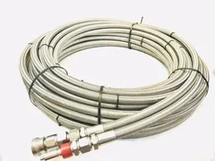 SEAGELOK FLEX HOSE 2x33’ 1/2†T-SERIES PTFE SMOOTH BORE BRAIDED 0010-35560 AMAT