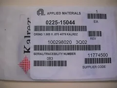 AMAT 0225-15044 ORING, KALREZ AS-568A O-RING, K# 033, Compound: 4079,Dupont Dow 