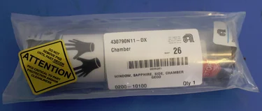 AMAT 0200-10100 PUMP ADAPTER LEYBOLD, WINDOW, SAPPHIRE, SIDE, CHAMBER