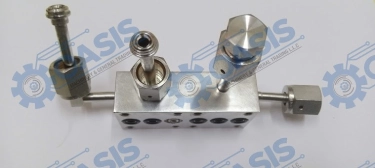 Applied Materials 0041-34814 Manifold Assy with SS Fitting Semiconductor Rev 06