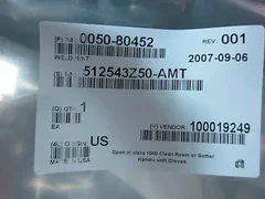AMAT 0050-80452 GAS LINE, MANIFOLD, AMPOULE, 200MM AXZ