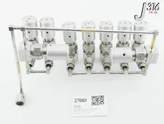 27040 APPLIED MATERIALS PLUMBING WELDMENT DUAL VALVE 2:5 CONFIG ASSY 0050-09888