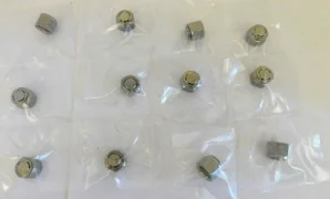 Lot of 12 each Applied Materials 1/2T ST HEX Tubing Plug Fitting AMAT 3300-01649
