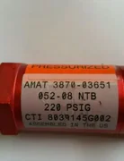 Applied Materials AMAT Valve 3870-03651 220 PSIG
