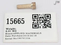 15665 APPLIED MATERIALS SCREW MACH SKT HD 1/4-20 7/8L 3690-01944