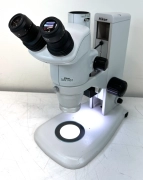 Nikon SMZ 745T 13.4x-100x StereoZoom Microscope Dual Light Stand 10x Eyes 2x Aux