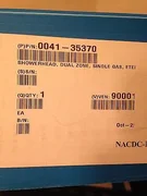 AMAT 0041-35370 SHOWERHEAD, DUAL ZONE, SINGLE GAS FEED