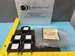 LOT OF 5 AMAT 0680-01144 CIRCUIT BREAKER, CB MAG 1P 240 VAC 5A 50/60 HZ, 127475