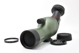 Nikon ED50-A Field Scope Angled 27x W DS Eyepiece Filter Caps S/N 3213751