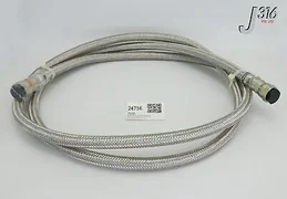 24716 CTI-CRYOGENICS 3/4'' STAINLESS STEEL CRYO-FLEX HELIUM HOSE, 3M (NEW) 10