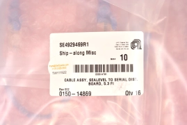 0150-14869 LOT OF 16 / CABLE ASSY, SEALEVEL TO SERIAL DIST. BOARD, 5.3 FI / AMAT