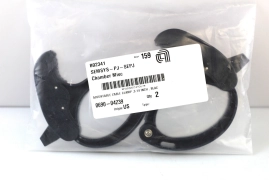 LOT OF 2 Applied Materiels AMAT 0690-00424 ADJUSTABLE CABLE CLAMP,3.14 INCH.BLAC