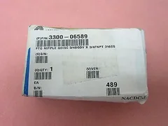 AMAT 3300-06589 FTG Nipple Qdisc 3/4Body x 3/4 FNPT 316SS