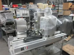 QTY.2 TAZMO NT12402 ROBOTS WITH CONTROL AND DRIVER BOXES c