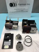 Lot of 2 AMAT 0010-09301 CVD Throttle Valve Assy, 129481