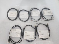 Applied materials 0620-05339 Sensor M12 4P Right Angle 22A Cable Lot of 7