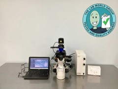 Nikon Eclipse TS100-F Microscope TESTED with Warranty SEE VIDEO