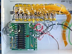 Applied Materials AMAT 0100-09114 Rev B Gas Panel Board Assy w/ Clippard EV-3M-2