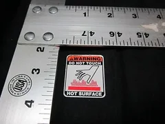 AMAT 0060-21176 LABEL HOT SURFACE ION GAUGE