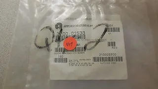 3700-01533, AMAT, ORING ID .299 CSD .103 CHEMRAZ SC513 80 DURO WHT