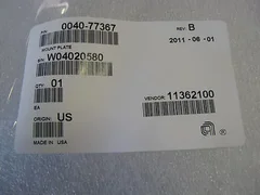 APPLIED MATERIALS AMAT 0040-77367 MOUNT PLATE - REV B