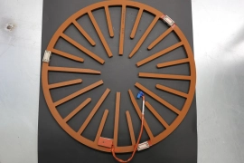AMAT / 0190-12464 / HEATER POLYIMIDE ROUND LID ASSY 300MM DP