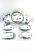 Lot of 7 Applied materials AMAT 0150-62784 CABLE ASSY GROUND 10AWG GRN YLW