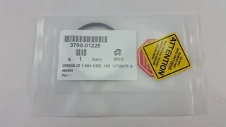 APPLIED MATERIALS 3700-01225 O-RING ID 1.984 CSD .139 VITON 75 D