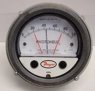 AMAT/Dwyer 3001MR Photohelic Gauge 0090-09139 Assy. Pressure Gage 24VD  N46J TH